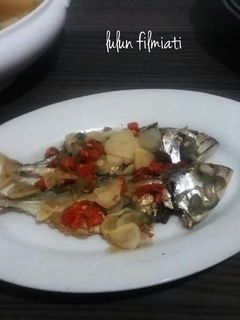 Foto resep Steam Ikan Asin Peda