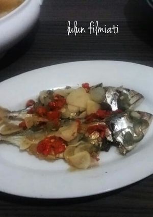 Foto resep Steam Ikan Asin Peda