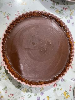 Foto resep No bake chocolate tart