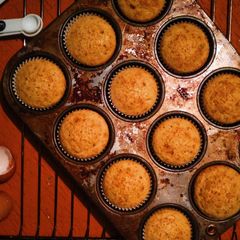 A picture of Ugali Cake (Muffins).