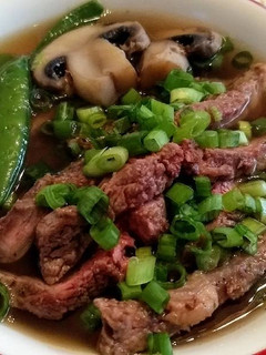 A picture of Beef Udon.