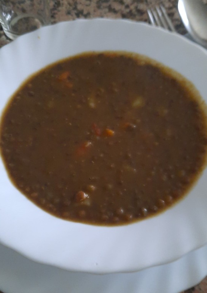 Una foto de Lentejas a mi estilo