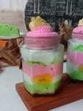 Es Pisang Ijo in Jar