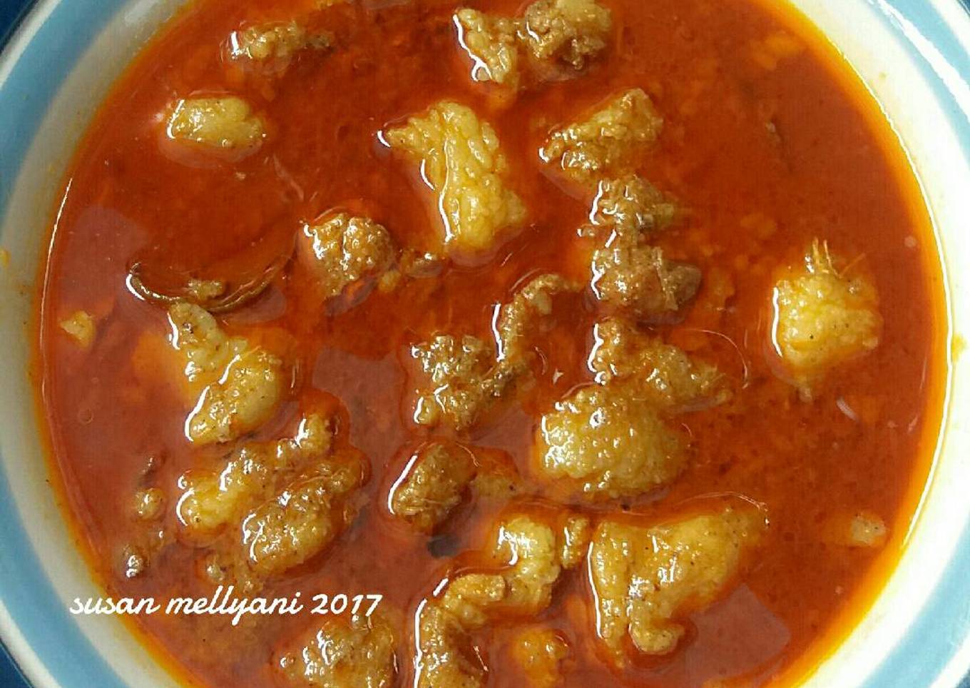 Gulai cincang khas padang