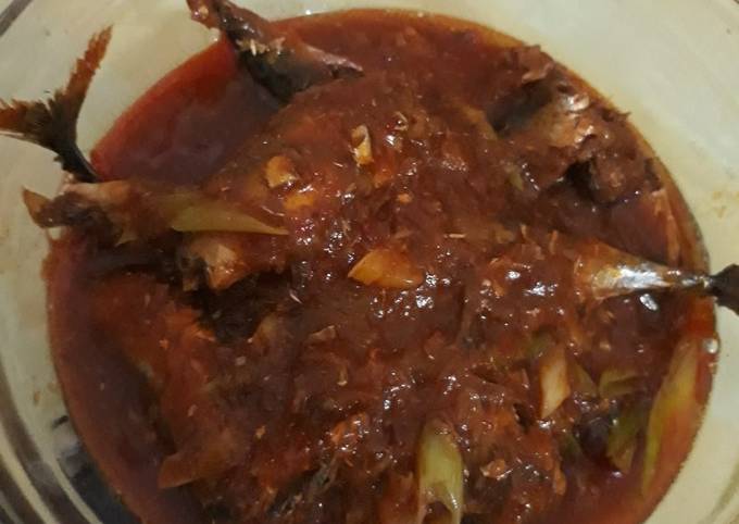 Resep Sarden kaleng+ikan pindang yang Menggugah Selera