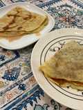 Crepes gluten free rellenos de cajeta y leche de coco. Thermomix