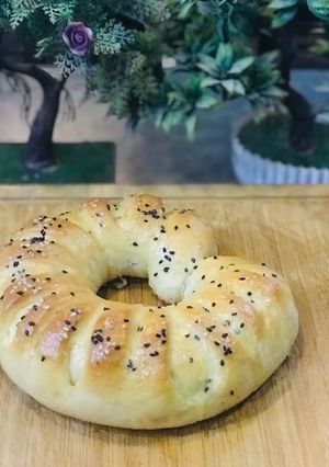 A picture of Chicken bread.