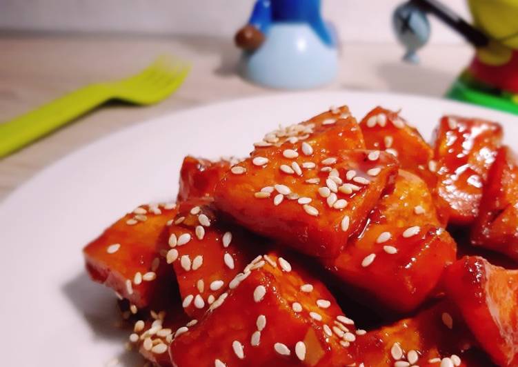 Ubi Kuning Saus Gochujang