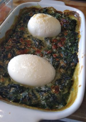 Une photo de Œufs à la florentine