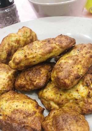 Hình của món Chả viên ức gà.