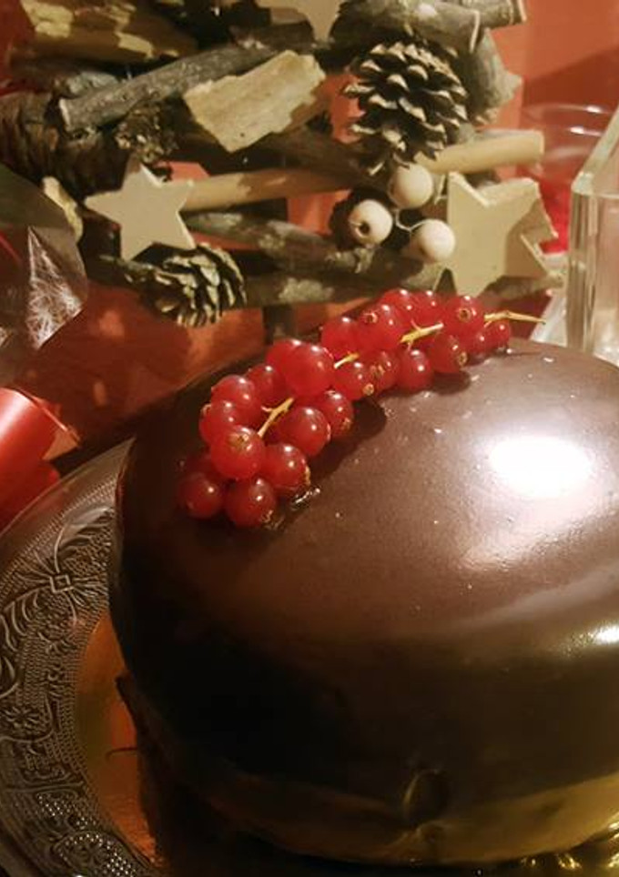 Una foto de Tarta Sacher (con harina de almendra)