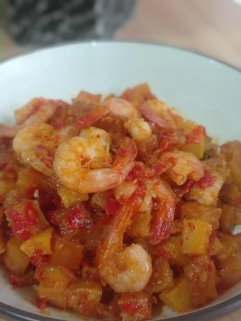 Cara Mudah Menyiapkan Resep Sambal kentang udang yang Bisa Manjain Lidah Anti Ribet, Bisa Manjain Lidah
