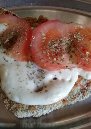 Una foto de Milanesa de carne a la napolitana🐄