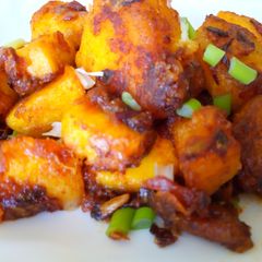 A picture of Spicy Sweet Potato Hash.