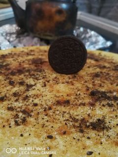صورة لوصفة تشيز البسبوسه بالاوريو