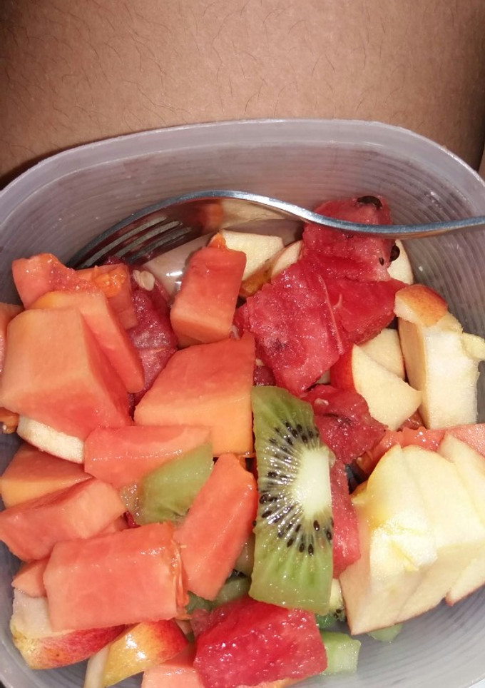 Una foto de Ensalada de frutas