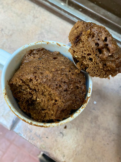 Una foto de Mug cake - torta en taza de café