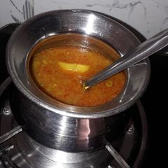 Aloo matar ki sabzi A picture of Aloo matar ki sabzi.