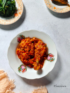 Foto resep Ayam Goreng Balado Khas Padang
