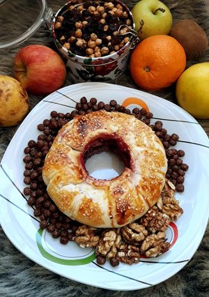 عکسی از دستور نان مربایی