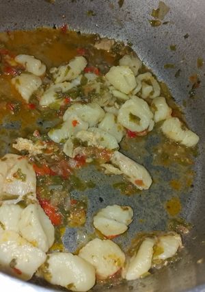 Una foto de Salsa de Verduras y Ñoquis Caseras