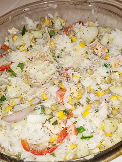 Una foto de Ensalada primavera
