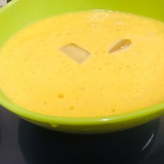Quick mango shake for family serving A picture of Quick mango shake for family serving.