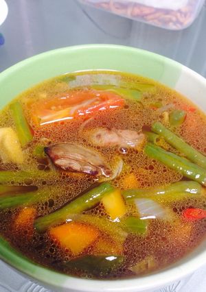 Foto resep Asem asem ati ayam