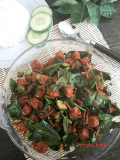 Foto resep Tumis Tempe Daun Melinjo