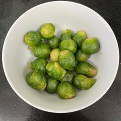 A picture of Microwave Brussels Sprouts.