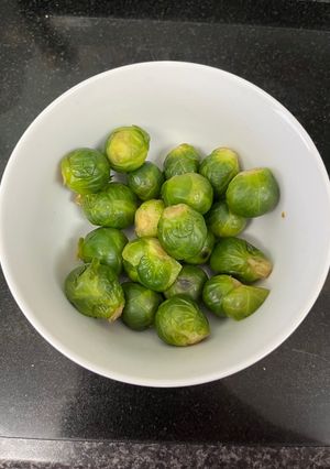 A picture of Microwave Brussels Sprouts.