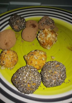 Foto de Bolinhas de cenoura energéticas
