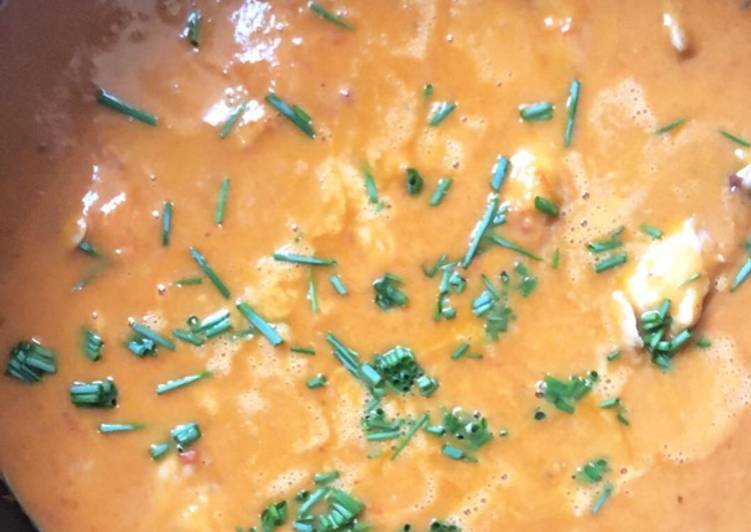 Recipe of Any Night Of The Week Pumpkin &amp; peanut soup