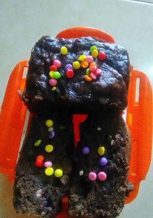 Foto resep Bronis cokochip pisang kukus lembutt