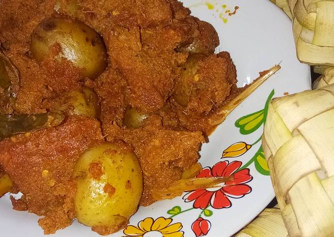 Ini dia! Resep memasak Rendang Daging yang sedap