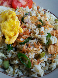 Foto resep Nasi Goreng Teri Ijo