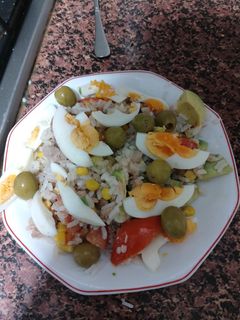 Una foto de Ensalada de arroz