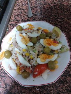 Una foto de Ensalada de arroz