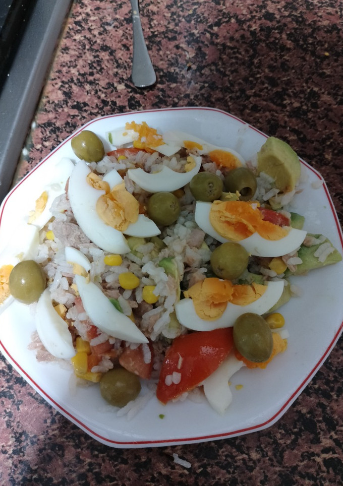 Una foto de Ensalada de arroz