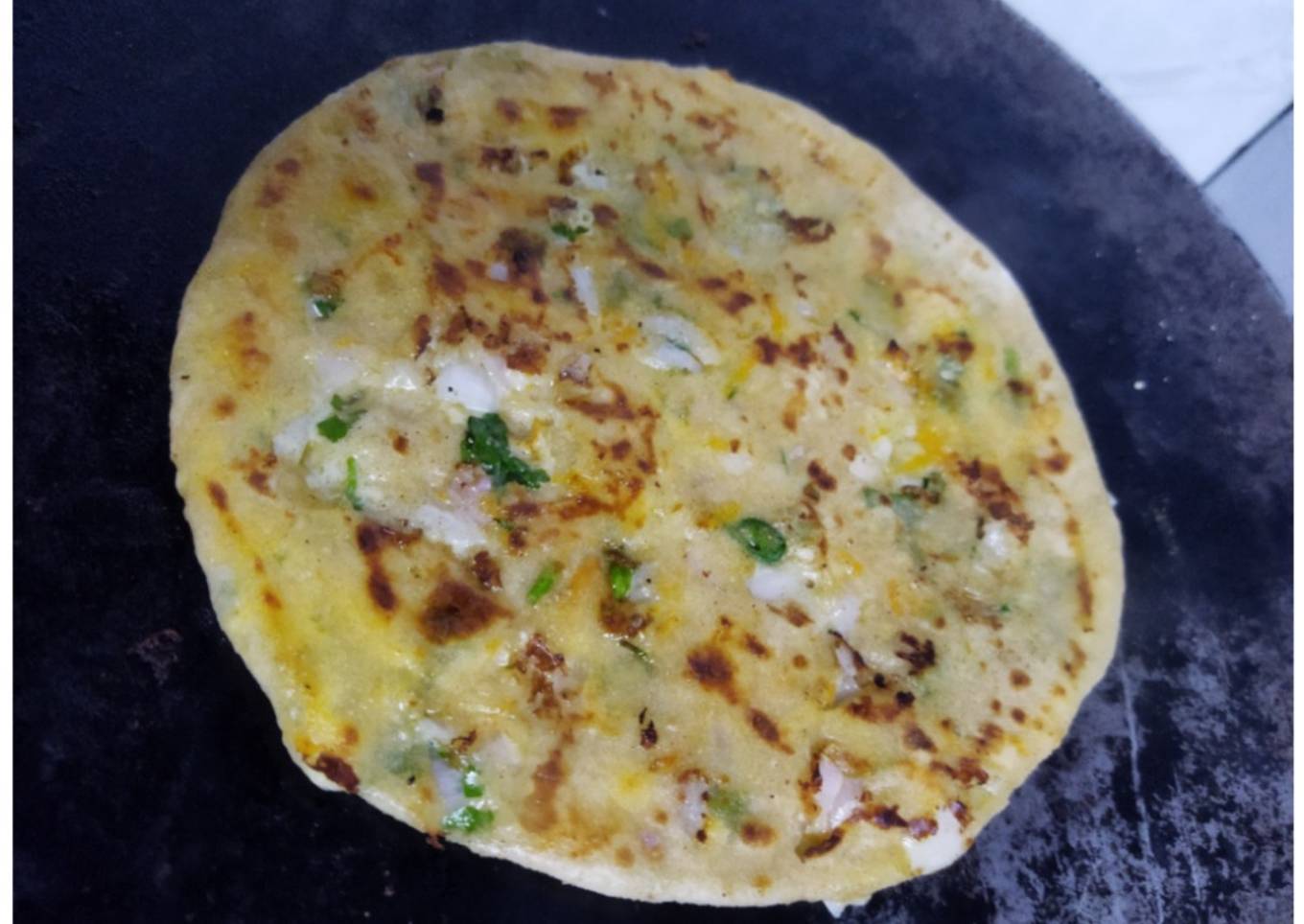 Cheese stuffed Paratha