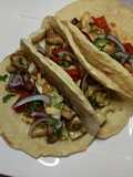 Recheio de taco sem carne