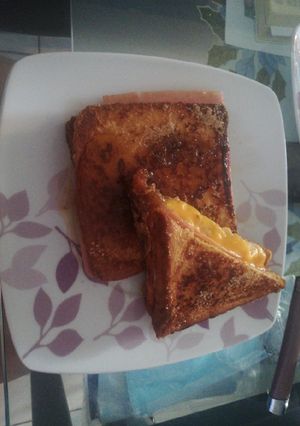 Una foto de Sándwich montecristo