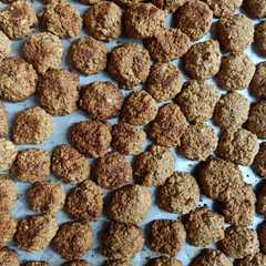 A picture of Oatmeal cookies.