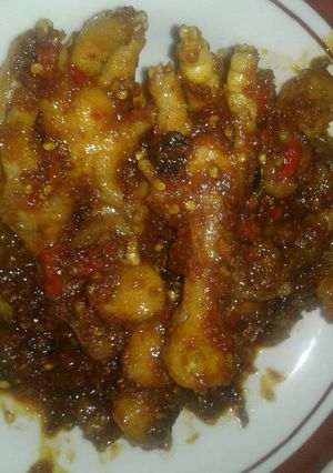 Foto resep Ceker Mercon Berempah