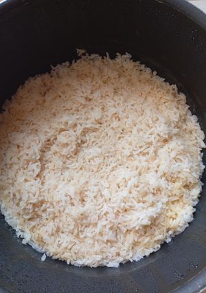 Una foto de Arroz Blanco Sencillo en Parrilla Eléctrica