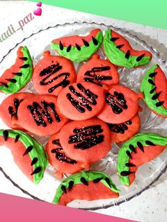 عکسی از دستور بیسکوییت یلدایی🍉🍉
