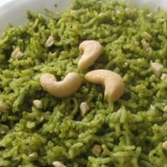 A picture of Pudina rice.