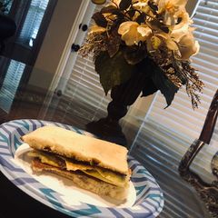 Breakfast sandwich A picture of Breakfast sandwich.