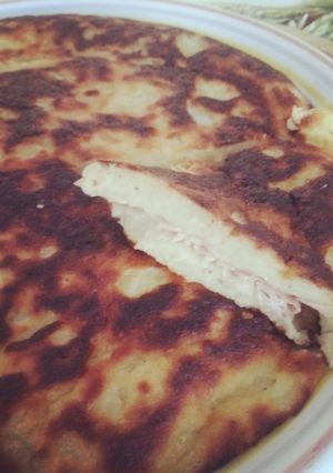 Foto di Schiacciata di patate e prosciutto