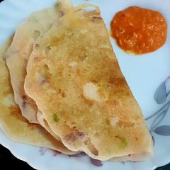 A picture of Rava Dosa.